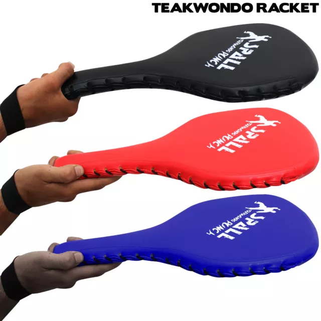 Taekwondo Hand Racket Strike Floopy Pad Kick Target Karate Kickboxing Paddle MMA