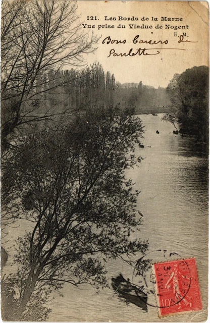 CPA Nogent s Marne Vue prise du Viaduc FRANCE (1339903)