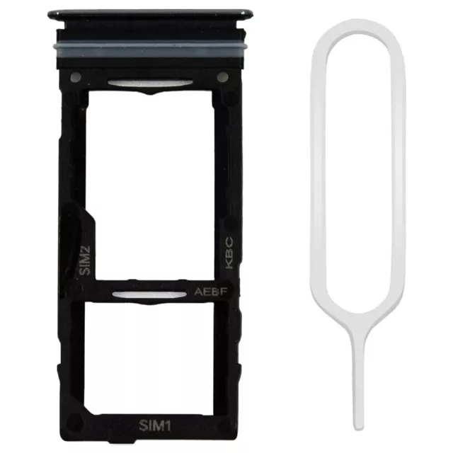 Bandeja de Tarjeta Porta Dual Sim Ranura para Samsung Galaxy A52s - Negro