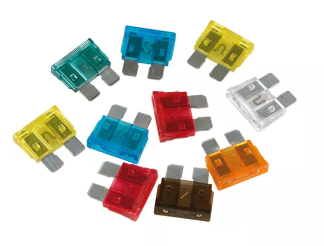 70080 Set 10 Fusibles Lamellaires Assorties 1PZ Cart.fusibili Lamellaires 10PZ