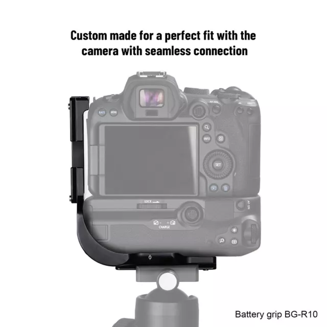 Sunwayfoto L-bracket for Canon EOS R5/R6 with battery grip BG-R10 Arca Swiss NEW