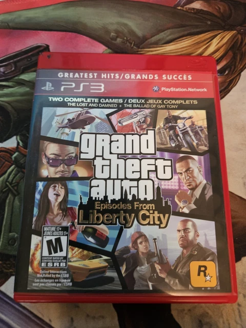 GRAND THEFT AUTO Episodes From Liberty City PS3 GTA Greatest Hits W Grand Theft Auto Episodes From Liberty City PS3.webp