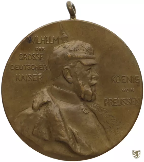PREUSSEN, Medaille, 1897, 100. Geburtstag von Wilhelm I., sehr schön