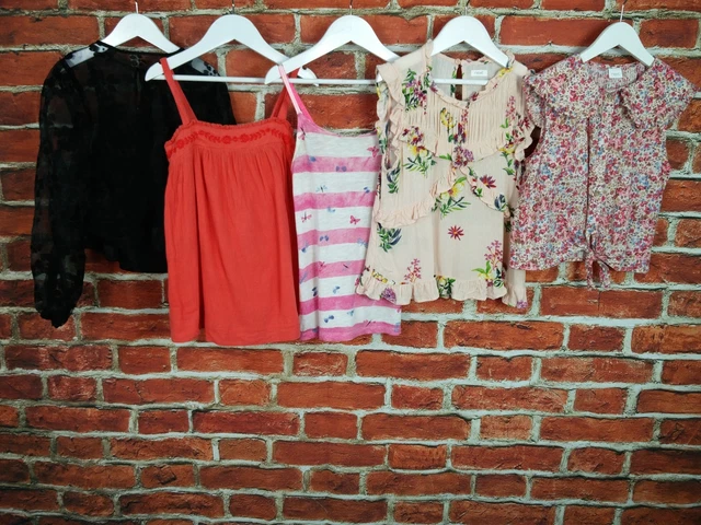 Girl Bundle Age 9-10 Year River Island Boden Zara Next Top Strap Sun Party 140Cm