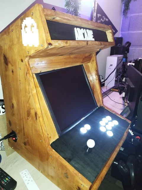 Stickers Apéro Pour Borne D'arcade - Décoration Rétro Gaming - Neufs