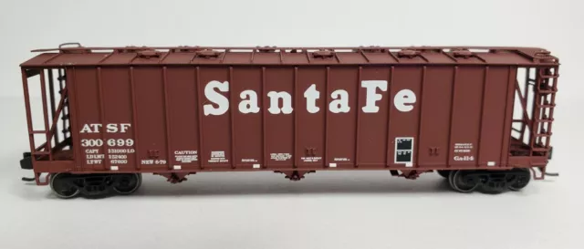 Atlas BLMA N Scale GATC 3500 Dry Flo Covered Hopper Santa Fe ATSF #300699