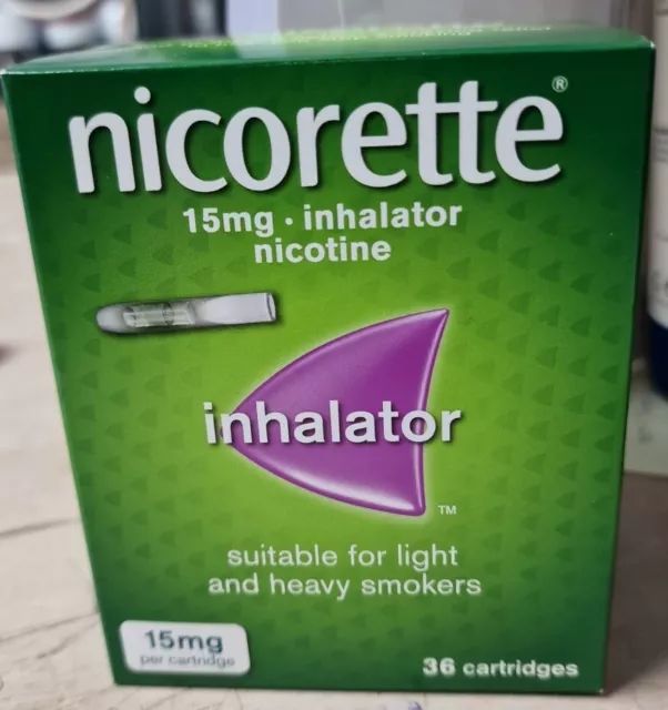 Nicorette Inalatore 15 mg 36 cartucce