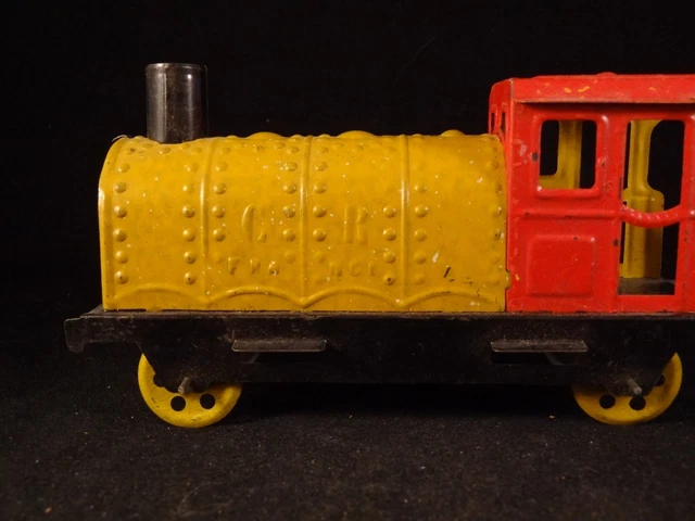 ANCIEN FRANCE RARE Ec Camelin Manege Poussins Fermiere Tole Cij Jep