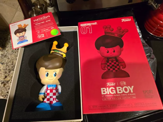 Funko Project Fred 01 - 11" Bob's Big Boy Vinyl Collectible 490 Of 750