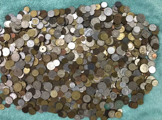 6 kg Kilogramm alte Münzen  Lot Konvolut Europa