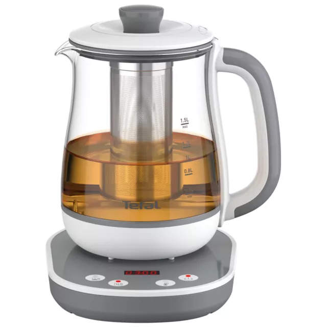 Tefal Teekocher Wasserkocher 1,5 Liter Tea Maker Teemaschine 8 Temperaturstufen