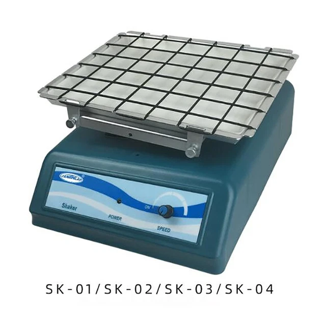 Lab Oscillator 0-200RPM Speed Adjustable Decoloring Shaking Table 28x24CM