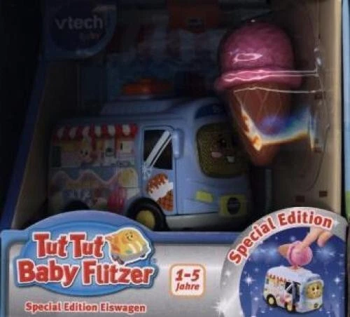 VTech Tut Tut Baby Flitzer – Geländewagen, Blinkt & Spricht, Für Kinder 1-5 Jahre