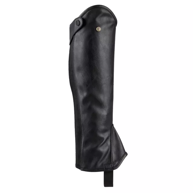 Suedwind Soft Chap Comfort schwarz weiches dehnbares Leder Elastikeinsatz