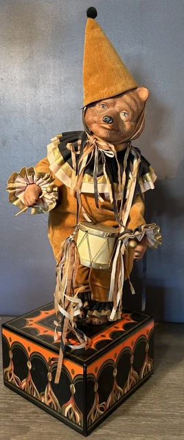 Hochet Ancien Tête Porcelaine Marotte - Poupée 19ème Siècle, 30 Cm, France