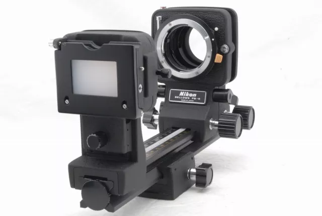 Exc++ Nikon PB-6 Bellows Focusing w/Slide Copying Adapter PS-6 BR-4 *AB7296 Exc++ Nikon PB-6 Bellows Focusing w/Slide Copying Adapter PS-6 BR-4 *AB7296