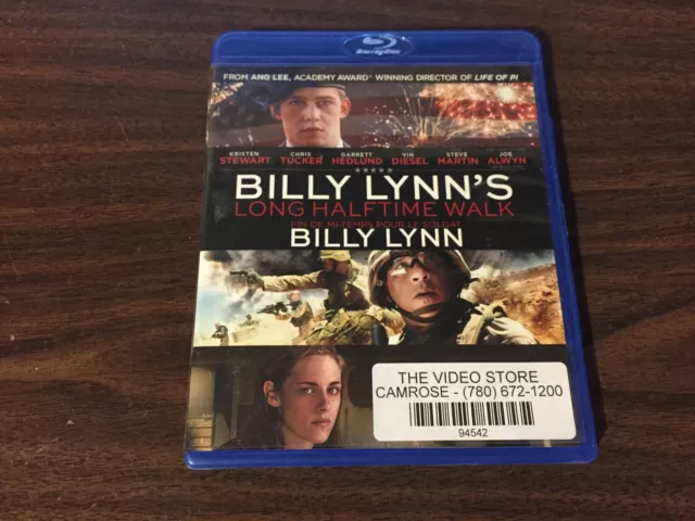 Billy Lynns Long Halftime Walk (Blu-ray Disc, 2017, Canadian)