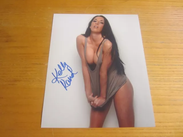 Kelly Rand Model Autographed Signed 8X10 Photograph