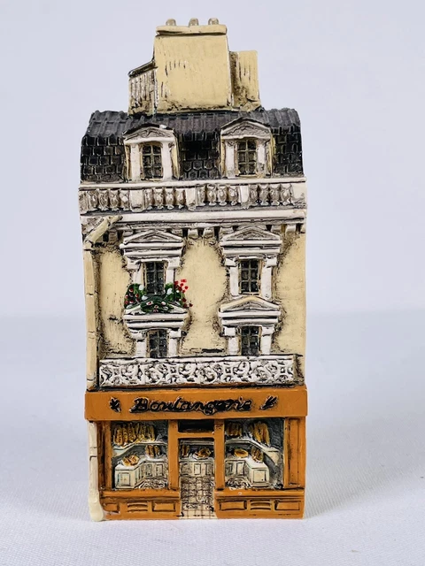 J Carlton Boulangerie 218197 Paris Hand Painted Miniature House Collectible