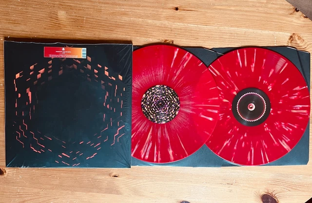 MINECRAFT C418  Volume BETA Soundtrack OST 2LP Ltd. Ed. Fire Splatter Vinyl