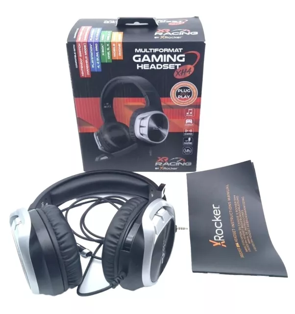 Auriculares multiformato para jugadores X Rocker XH4 para PlayStation Xbox Nintendo