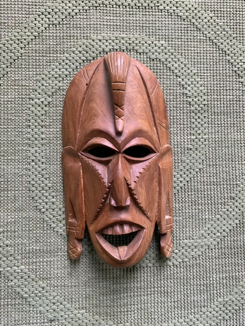 Hand-carved Tribal Wooden Mask