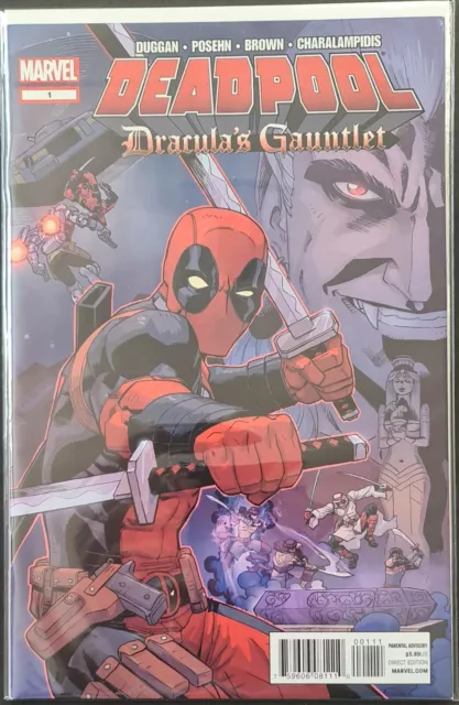 Deadpool Dracula's Gauntlet #1 2014 Marvel Comics