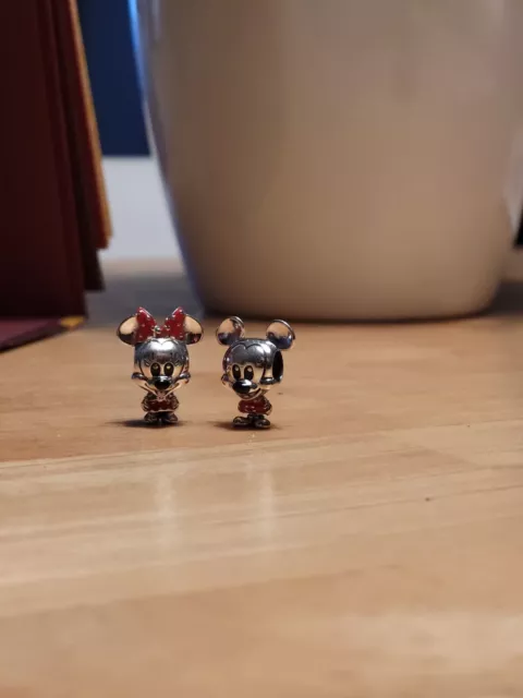 Original Pandora Disney Micky Maus und Minnie Maus Charm