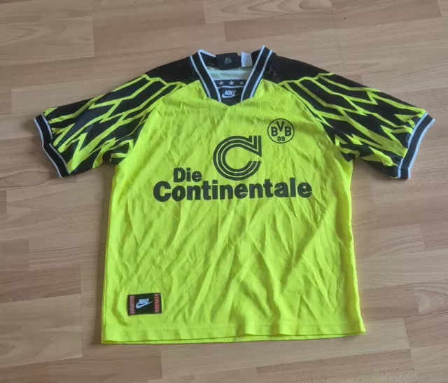 BVB Borussia Dortmund 09 Trikot Gr. L Saison 1994 1995 94 95 Vintage