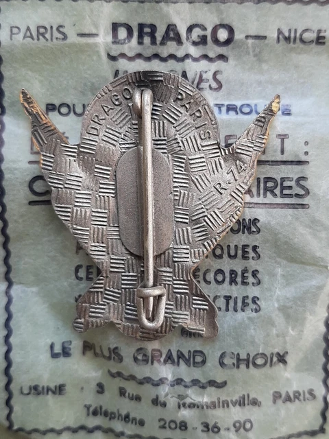 INSIGNE 1 CEPML DIEN BIEN PHU Indochine L GION TRANG RE Retirage 1974 insigne-1-cepml-dien-bien-phu-indochine-l-gion-trang-re-retirage-1974