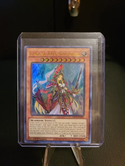Yugioh! 1x Arcana Triumph Joker KICO-EN001 1st Ed NM