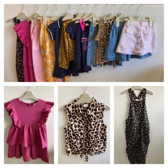 *Pretty Girls Summer Clothes Bundle Age 3-4 Years* Mostly Next*