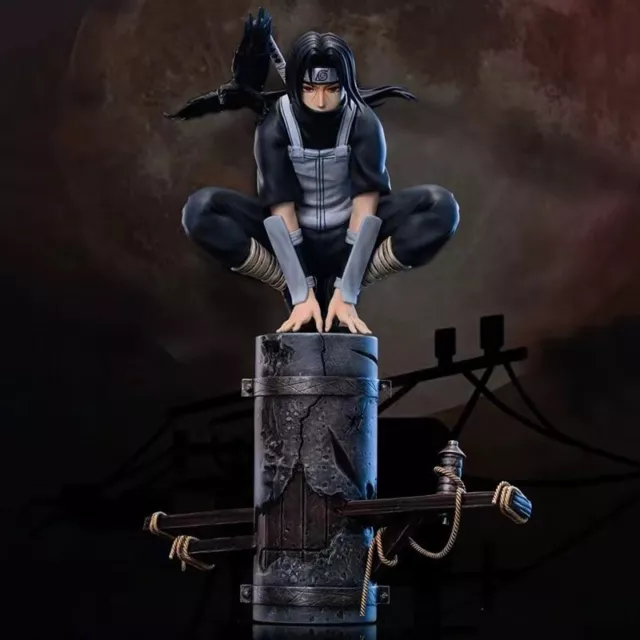 Itachi Uchiha Anbu Black Ops Model Statue Action Figure Figurine Naruto