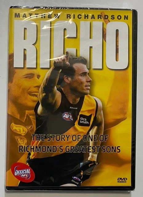 AFL : RICHO - Matthew Richardson DVD (Richmond Tigers) £8.17 - PicClick UK