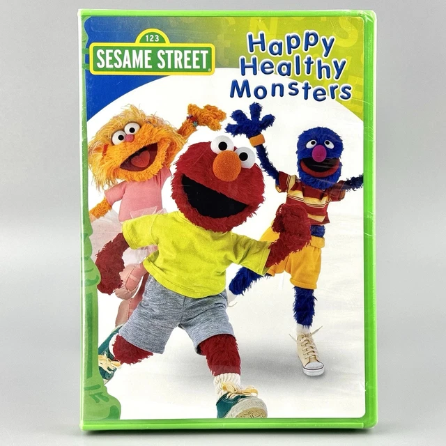 SESAME STREET - Happy Healthy Monsters VHS Tape 2005 Elmo Andy Richter Kids  Rare $29.99 - PicClick
