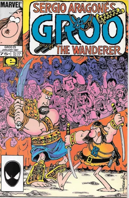Groo the Wanderer Comic Book #23 Marvel Comics 1987 VERY HIGH GRADE UNREAD NEW