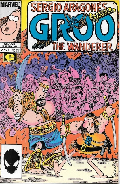 Groo the Wanderer Comic Book #23 Marvel Comics 1987 VERY HIGH GRADE UNREAD NEW
