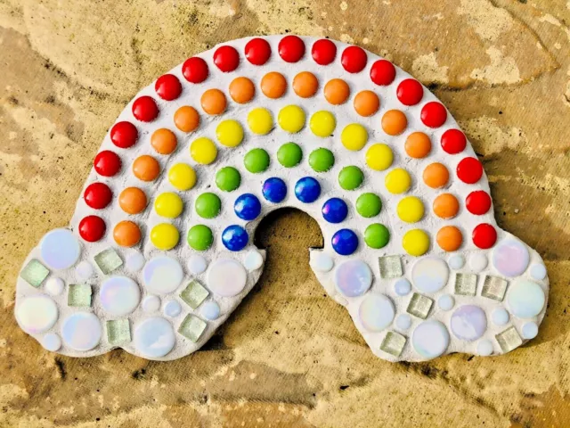 Make-Your-Own Rainbow Mosaic Kit - for hands of all sizes!