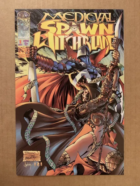 Medieval Spawn Witchblade #1 Image Comics 1996 1st Appearance Of Darkness Power