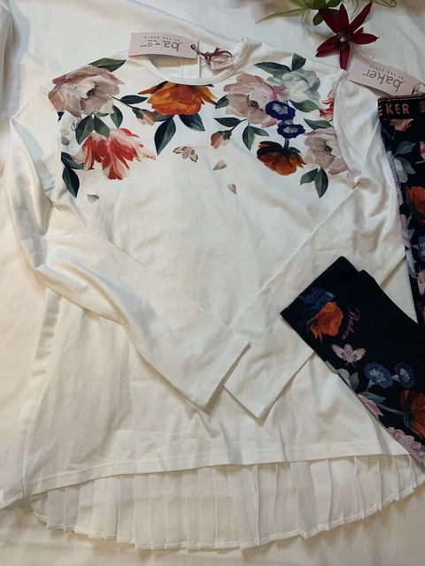 Set top e leggings Ted Baker per ragazze nuovi con etichette età 12 anni 2