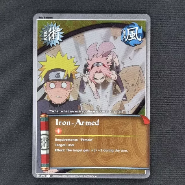 The Third Hokage - N-838 - Rare - Unlimited Edition - Naruto CCG