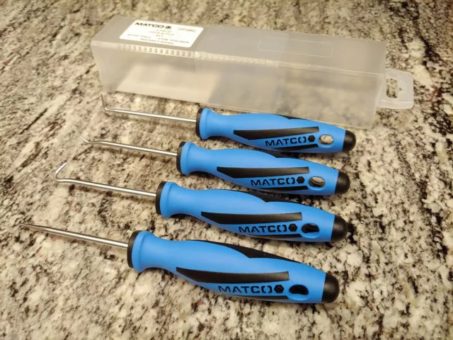 Matco Tools 4 PIECE MINI HOOK AND PICK SET - BLUE