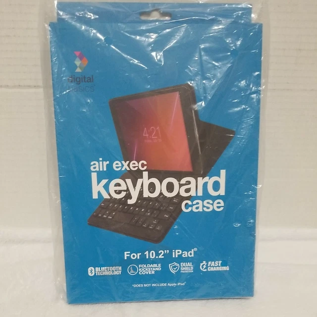 DIGITAL BASICS AIR Exec Bluetooth Keyboard & Case for 10.2 iPad Rose