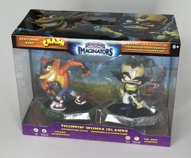 Skylanders Imaginators Thumpin' Wumpa Islands Adventure Pack Crash 2016 NEW