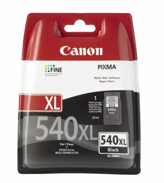 Cartuccia inchiostro nero originale Canon PG-540XL (5222B005) per PIXMA MX395
