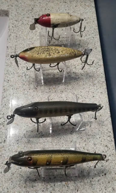 VINTAGE PAW PAW Wotta Frog Wood Lure Lot - Good Condition Bait/box Combo  $200.00 - PicClick