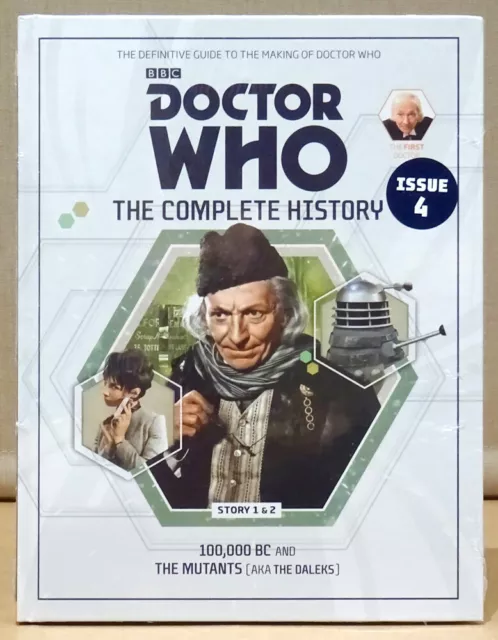 Doctor Who Complete History Issue 4 Volume 1 - 100,000BC   **NEW AND SEALED**