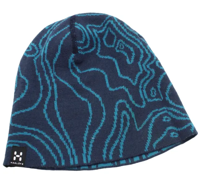 Haglofs Chapeau Homme Taille Unique Laine Merino Mélange Tricot à Motifs