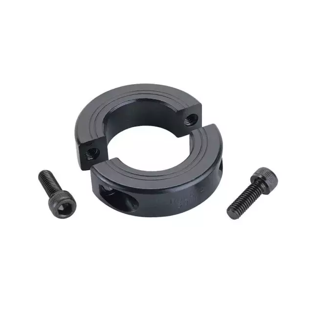 RULAND MANUFACTURING MSP-20-F Shaft Collar,Clamp,2Pc,20mm,Steel