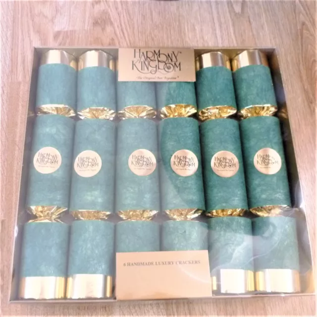 Galletas de Navidad Harmony Kingdom - Paquete de 6 de lujo - con adornos de árbol de hadas